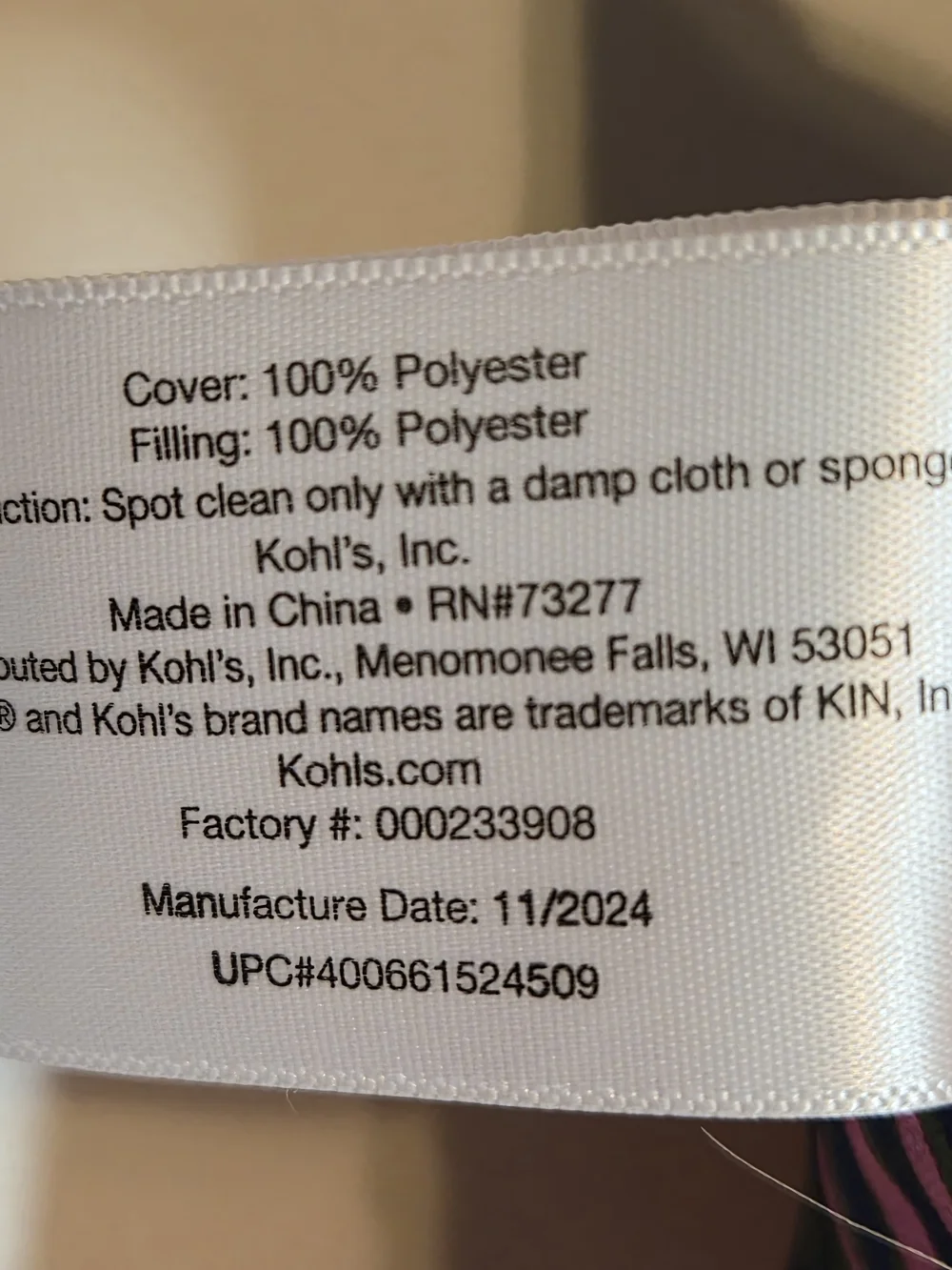 Sonoma Goods For Life® Parrot Indoor / Outdoor Throw Pillow - Picture 5 of 6